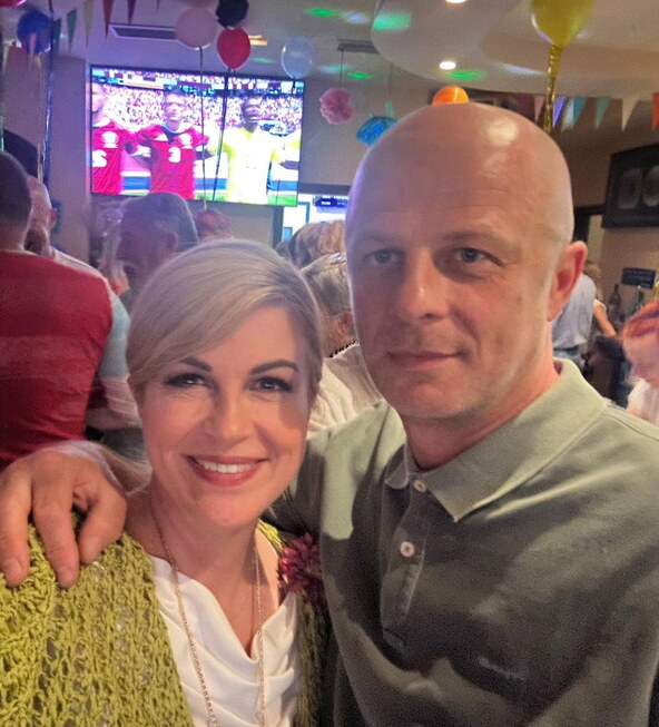 Kolinda Grabar-Kitarović s bratom Brankom
