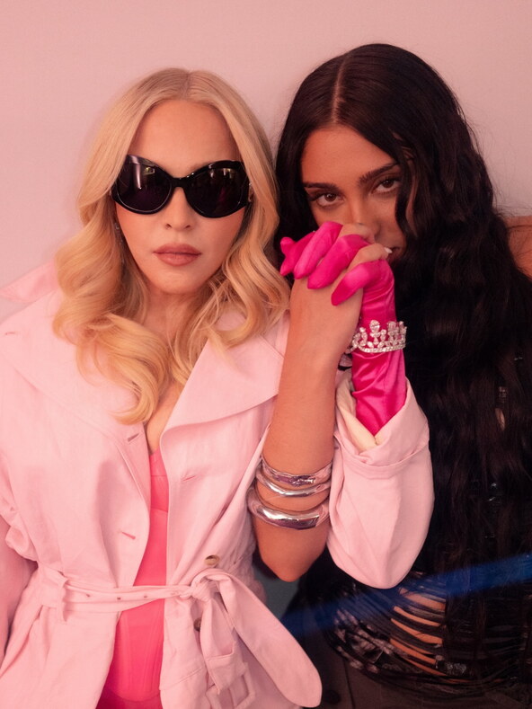 Madonna i Lourdes Leon