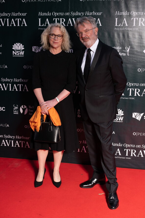 Sam Neill i Laura Tingle