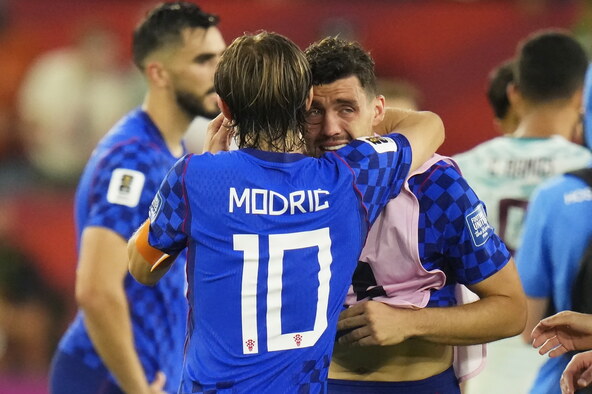 Mateo Kovačić i Luka Modrić