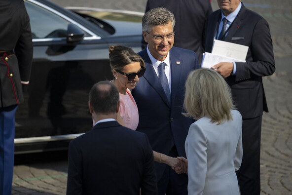 Andrej Plenković sa suprugom