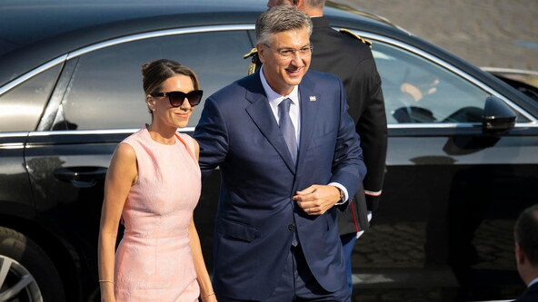 Andrej Plenković sa suprugom