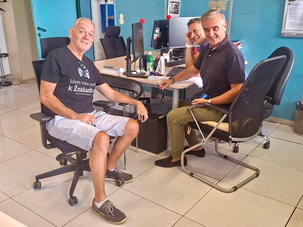 Ognjen Golubić, Mirko Fodor i Davor Meštrović