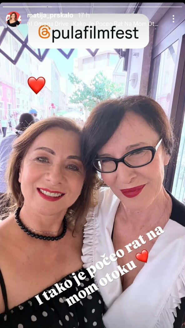 Senka Bulić i Matija Prskalo