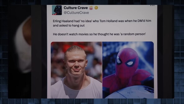 Tom Holland i Erling Haaland