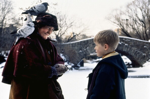 Brenda Fricker i Macaulay Culkin