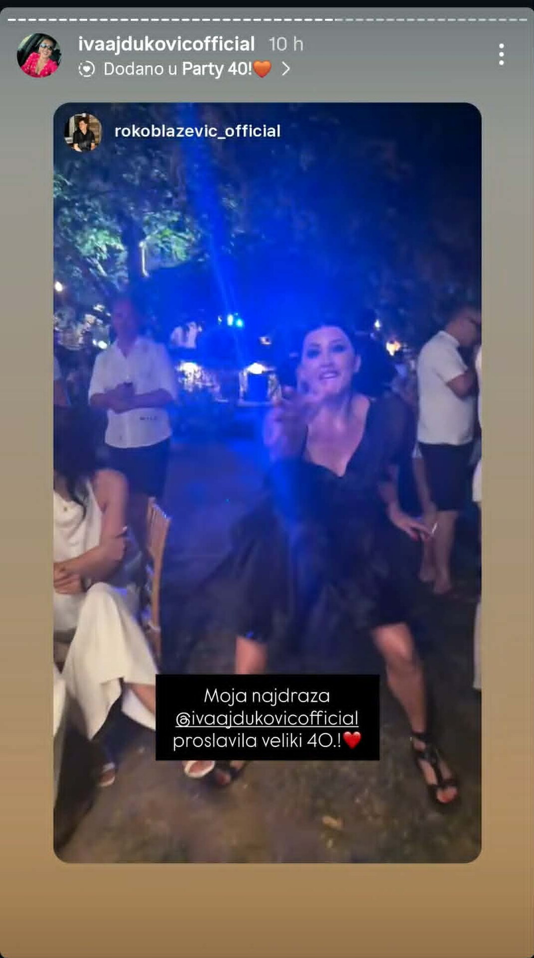 Iva Ajduković za 40 rođendan organizirala feštu za pamćenje