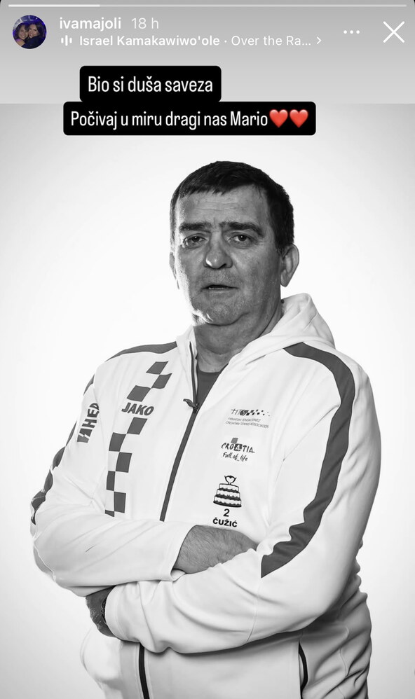 Iva Majoli se oprostila od Marija Ćužića