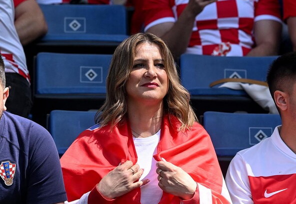 Davorka Dalić sa sinovima Tonijem i Brunom