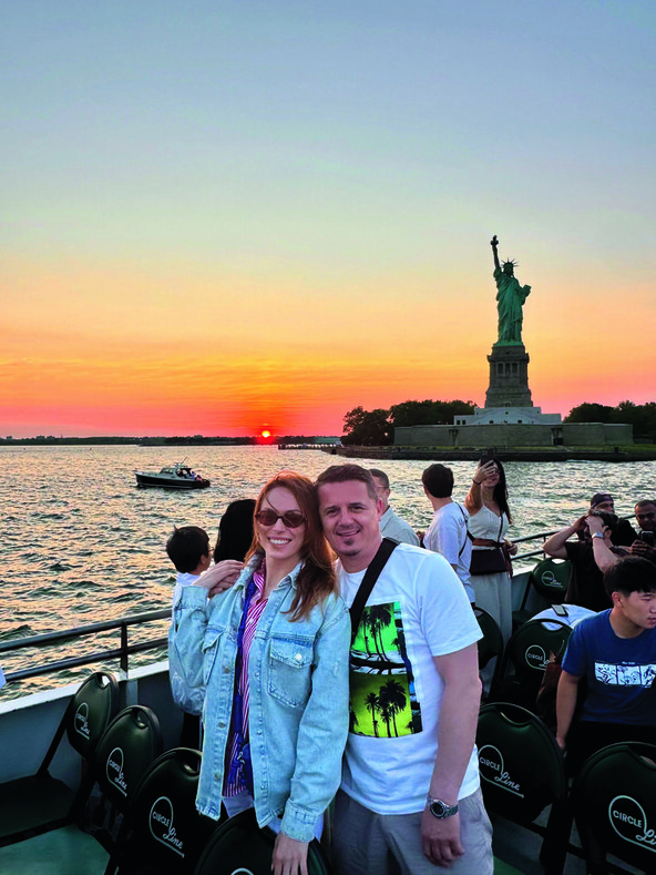 Ivana Mišura Vlaović i Goran Vlaović u New Yorku