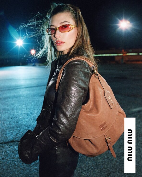 Hailey Bieber Miu Miu FW26