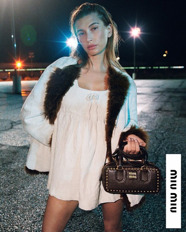 Hailey Bieber Miu Miu FW26
