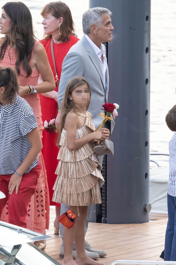 George Clooney i Ella Clooney