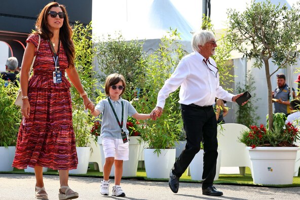 Bernie Ecclestone i Fabiana Flosi sa sinom Aceom