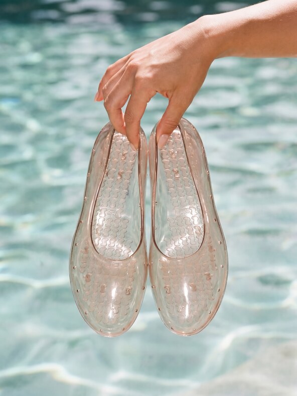 Skims jelly shoes