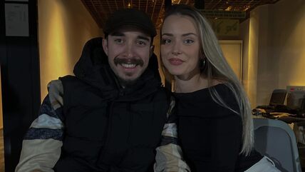 Šime Vrsaljko i Kaja Vidmar