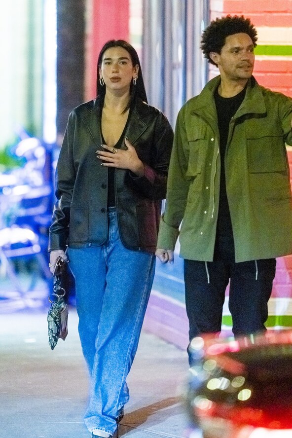 Dua Lipa i Trevor Noah