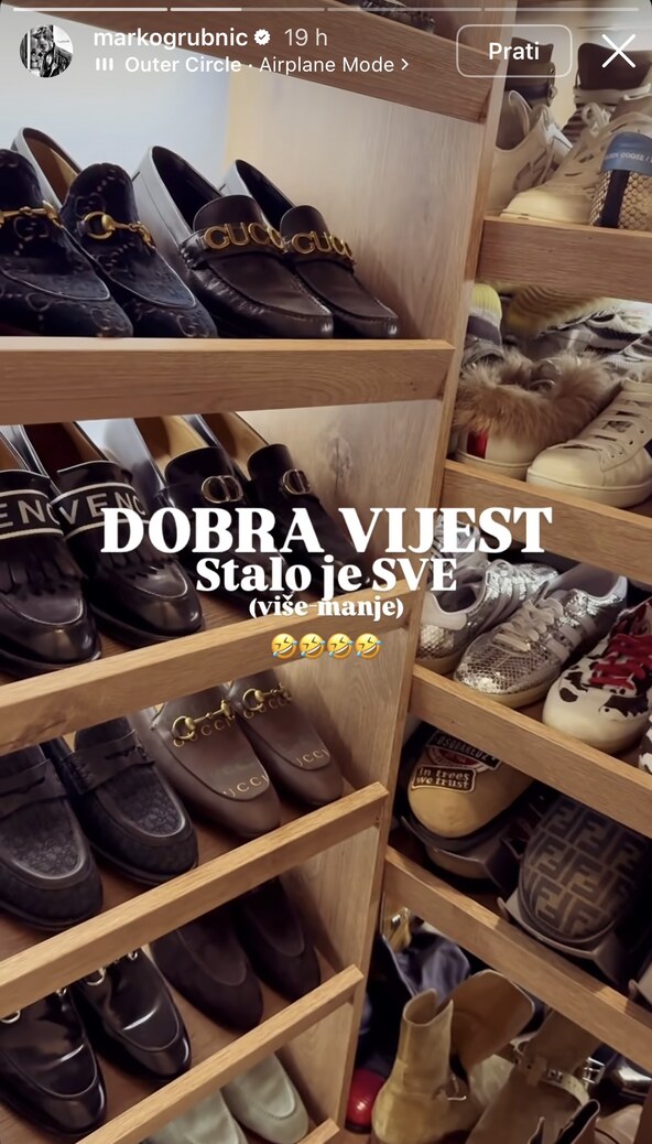 Walk-in ormar Marka Grubnića