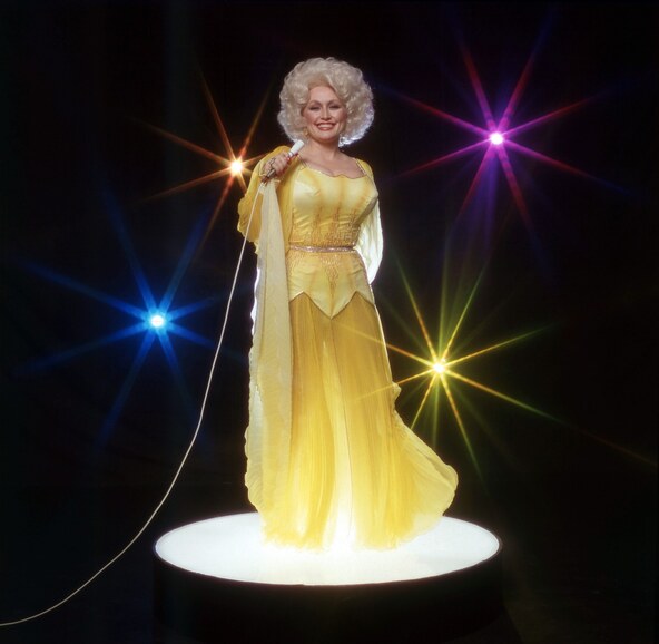 Dolly Parton 1977.