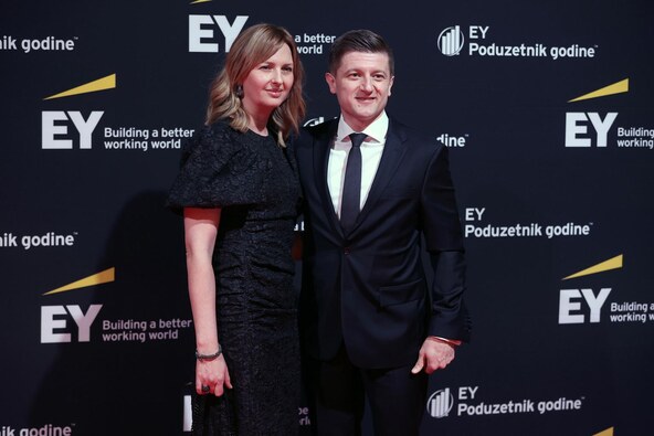 Zdravko Marić sa suprugom Natašom