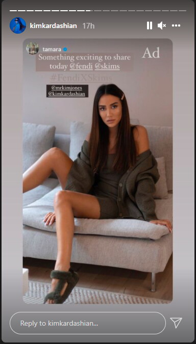 Instagram story Kim Kardashian