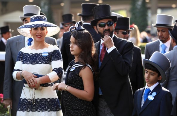 Princeza Haya i šeik s djecom