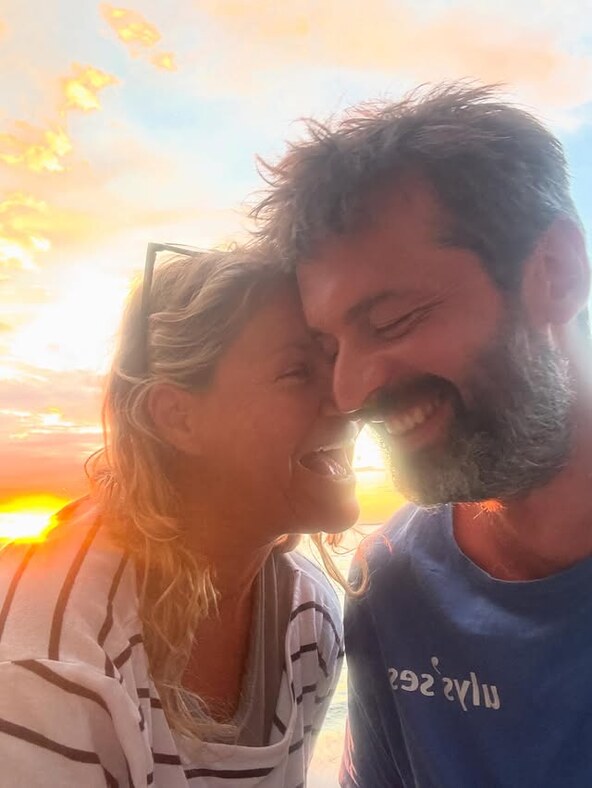 Lucija Šerbedžija s partnerom