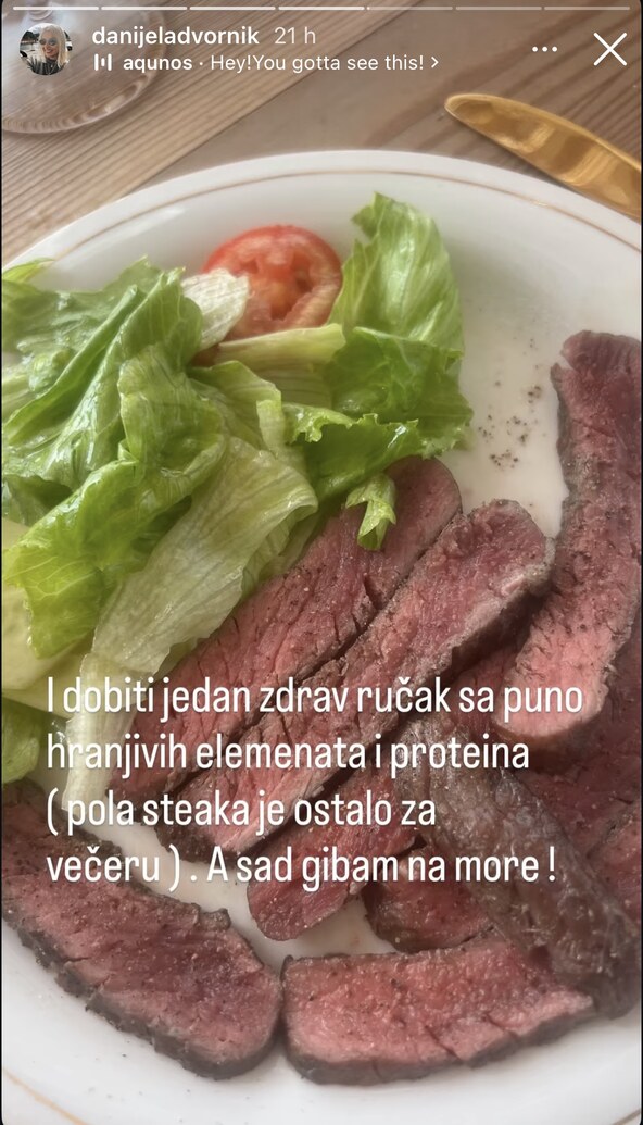 Ručak Danijele Dvornik