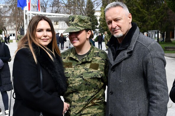 Marko Perković Thompson sa suprugom Sandrom i kćeri Divom Marijom