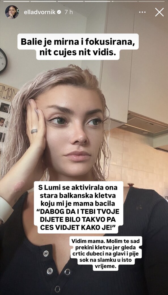 Ella Dvornik o svojim kćerima
