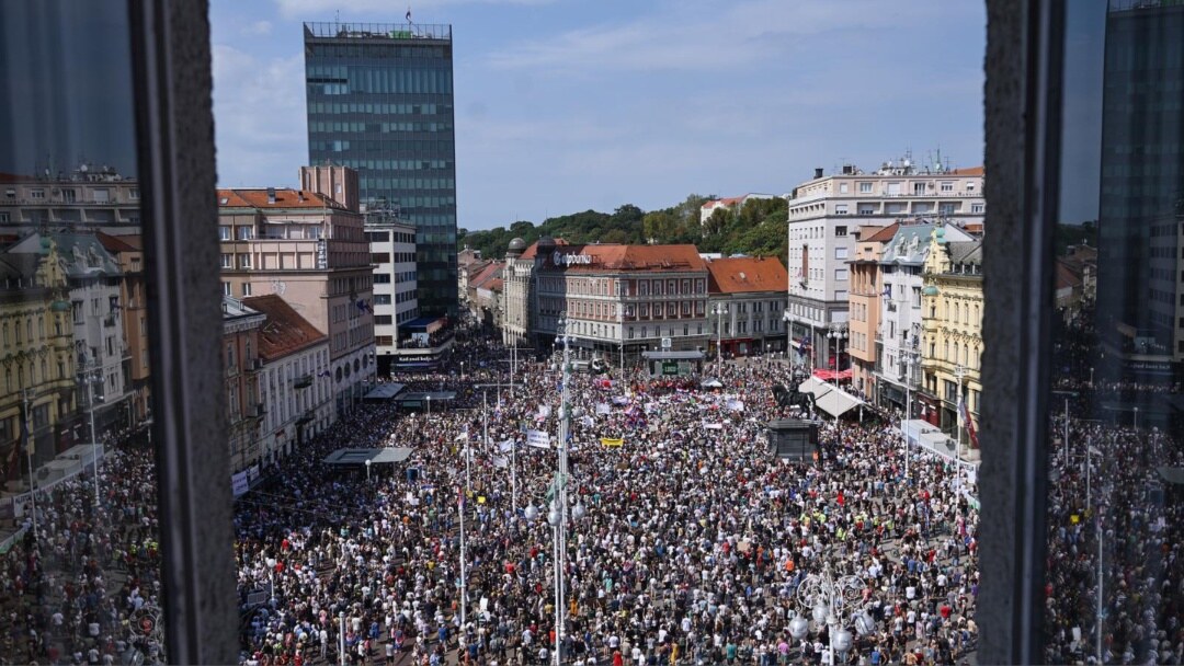Zagreb prosvjed