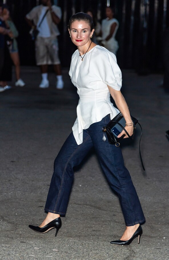 NYFW street style Chloe Malle