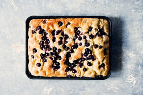 Focaccia s grožđem
