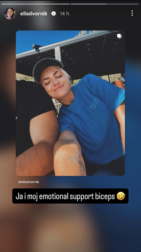 Ella Dvornik s dečkom