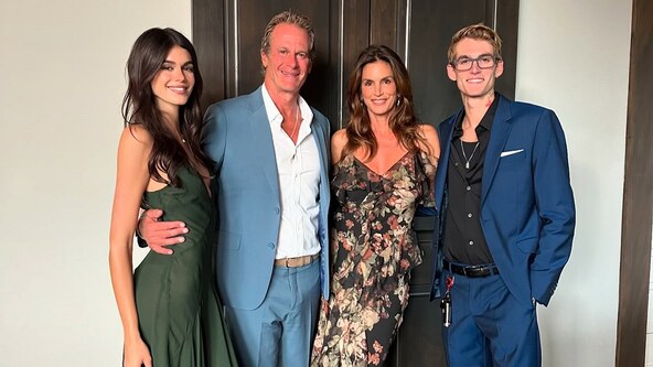 cindy crawford, presley gerber, rande gerber, kaia gerber