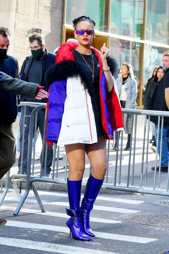Rihannase ne boji riskantnih modnih kombinacija