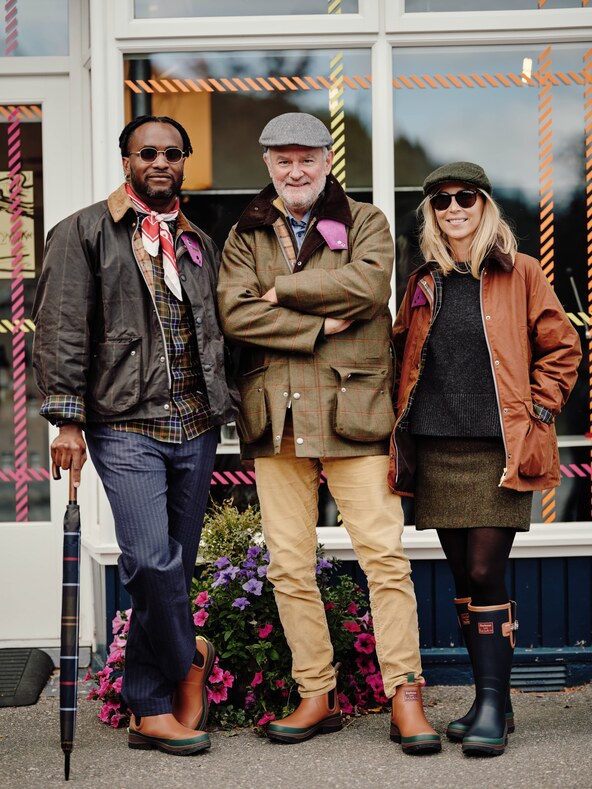 Barbour kampanja Sienna Miller i Idris Elba