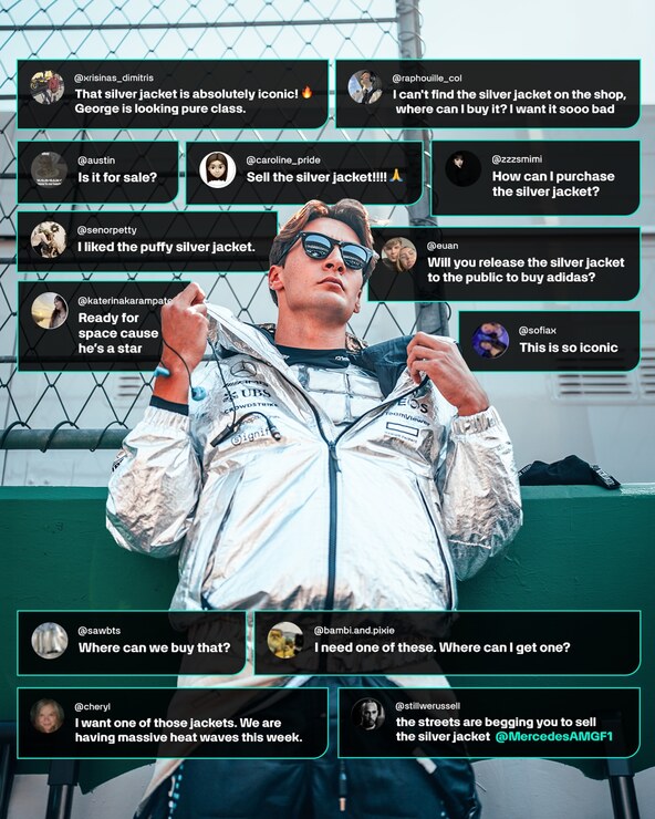 Mercedes-AMG PETRONAS F1 jakna