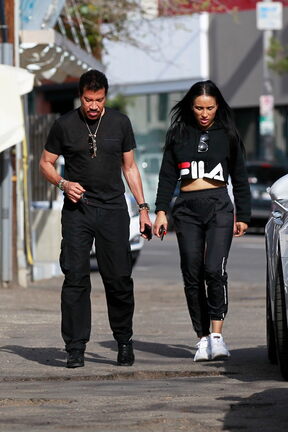 Lionel Richie i Lisa Parigi
