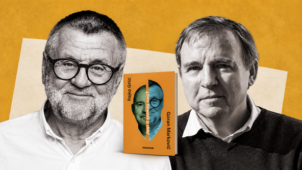 Orange Book Between Two Monochrome Faces.png
