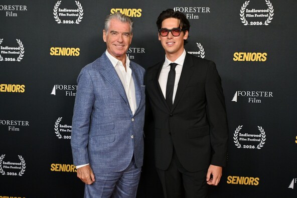 Pierce Brosnan i njegov sin Paris Brosnan