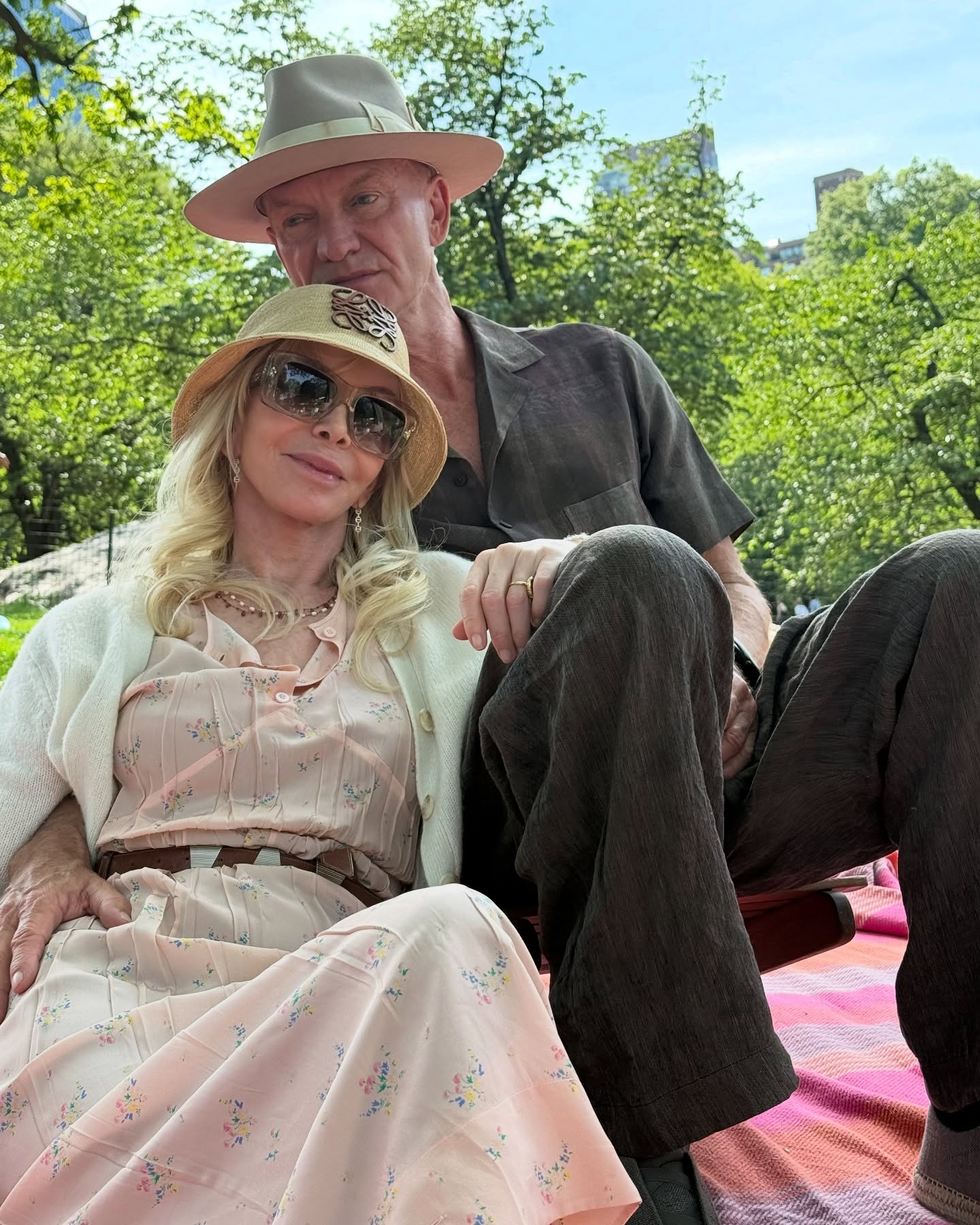 Sting i Trudie Styler