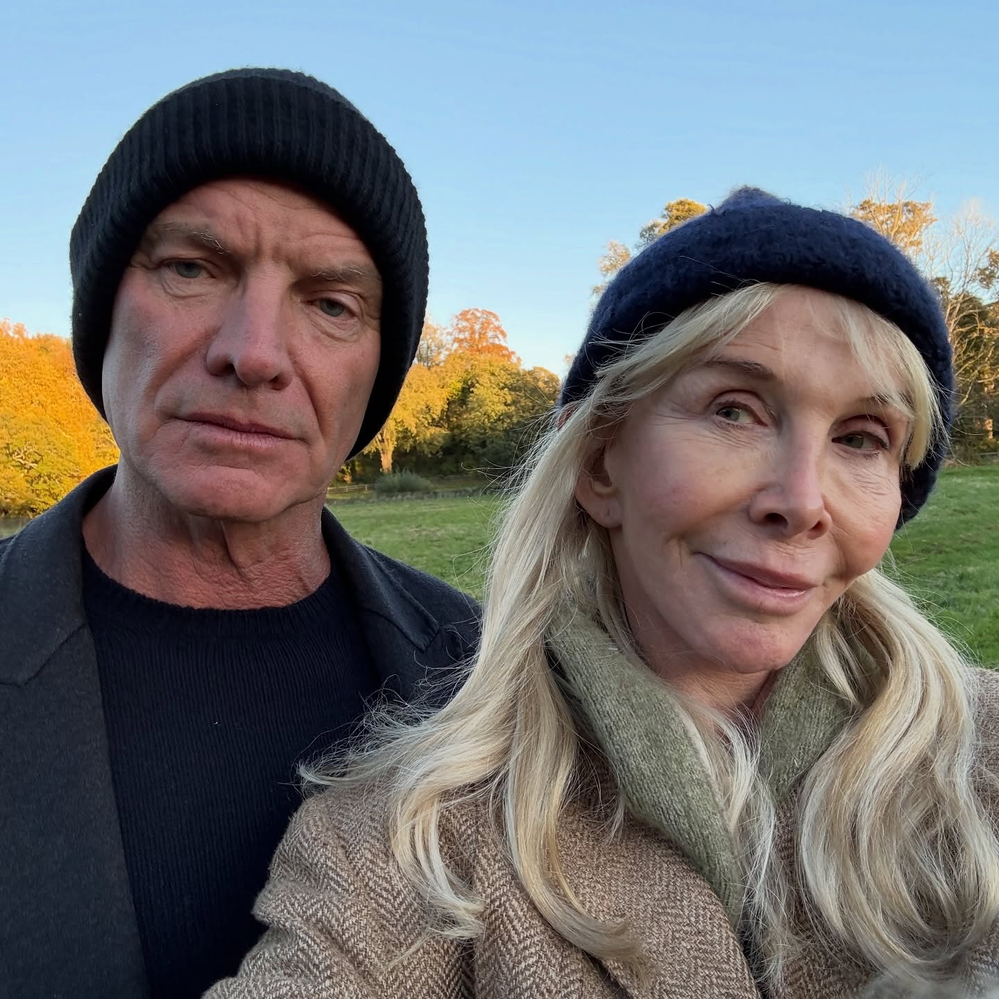 Sting i Trudie Styler