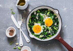zelena shakshuka