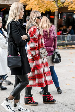 Dama prošetala centrom u maniri supermodela