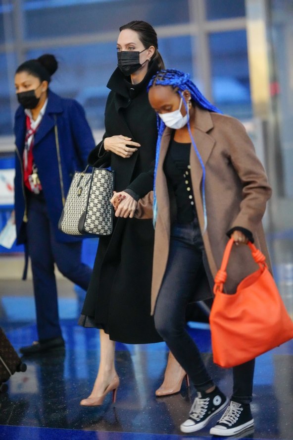 Angelina Jolie i kćer Zahara