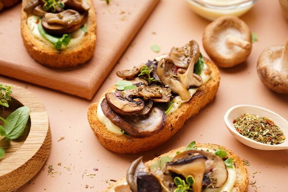 Tost s gljivama recept