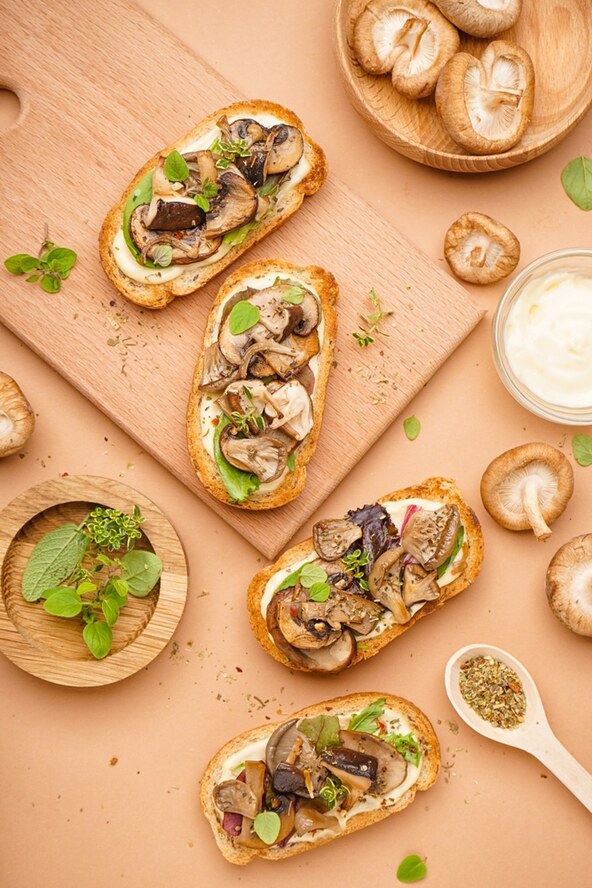 Tost s gljivama recept