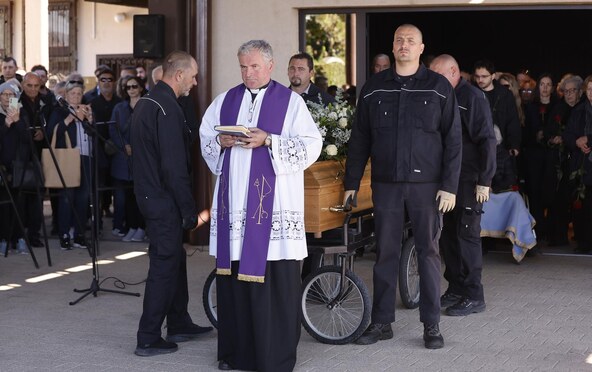 Posljednji ispraćaj Gorana Bare