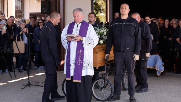 Posljednji ispraćaj Gorana Bare